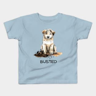 BUSTED Puppy Kids T-Shirt